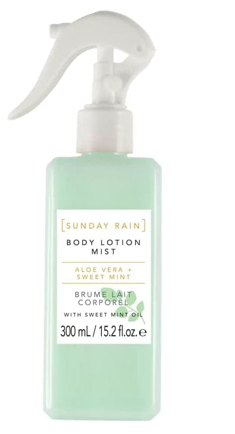 Sunday Rain Aloe & Sweet Mint Body Mist 300 ml