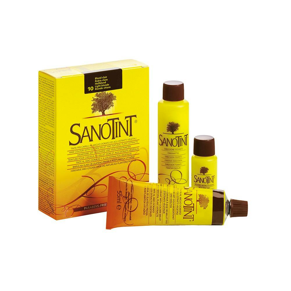 Sanotint Hair Color 10 Light Blonde 55 + 55 + 15 ml