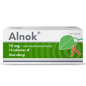 Alnok Tabletter 10 mg 10 stk