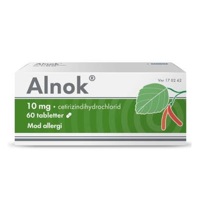 Alnok Tabletter 10 mg 60 stk