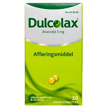 Dulcolax Enterotabletter 5 mg 30 stk