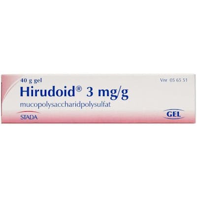Hirudoid Gel 3 mg/g 40 g