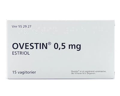 Ovestin Vagitorier 0,5 mg 15 stk