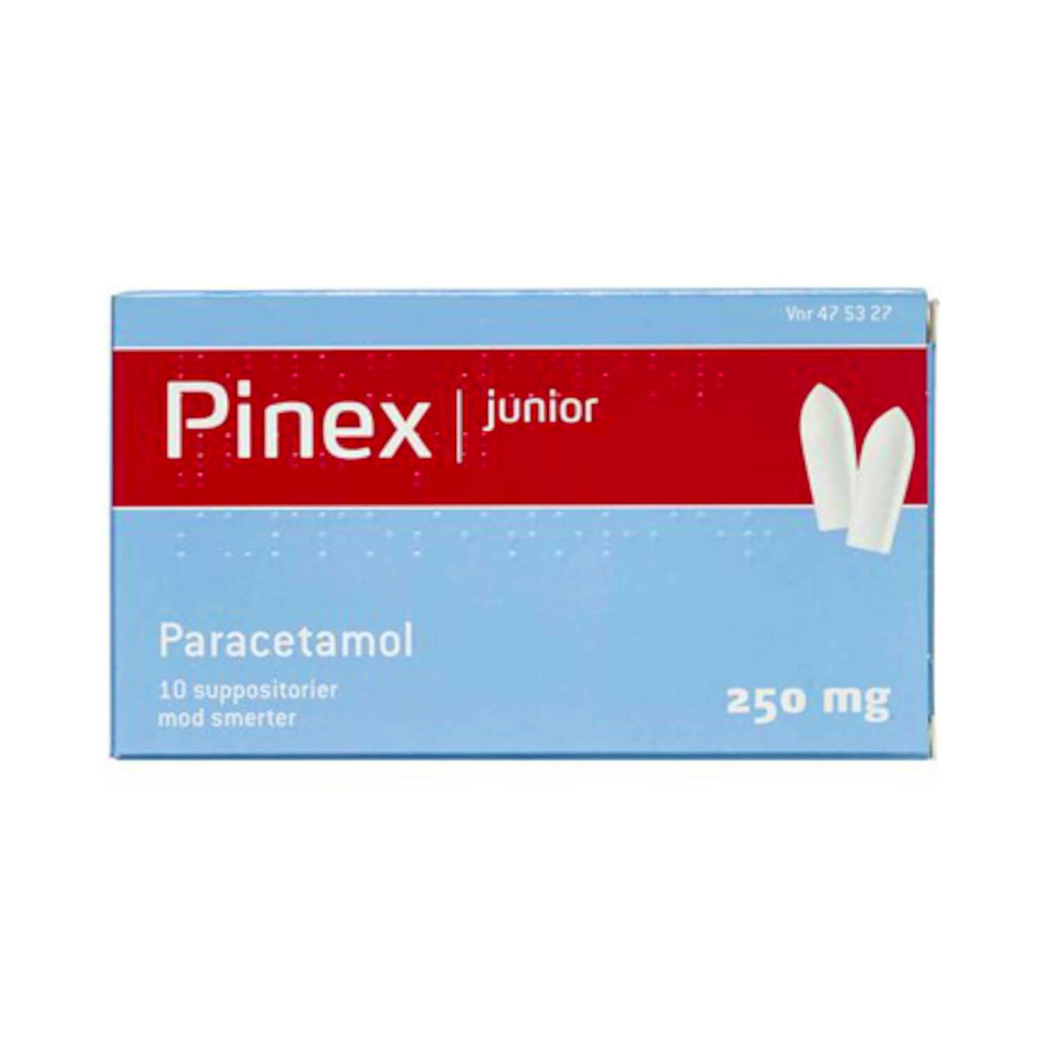 Pinex Junior 250 mg 10 stk