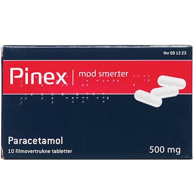 Pinex Tabletter 500 mg 10 stk