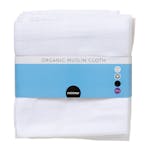 Mininor Muslin Cloth White 70 x 70 cm 8 kpl