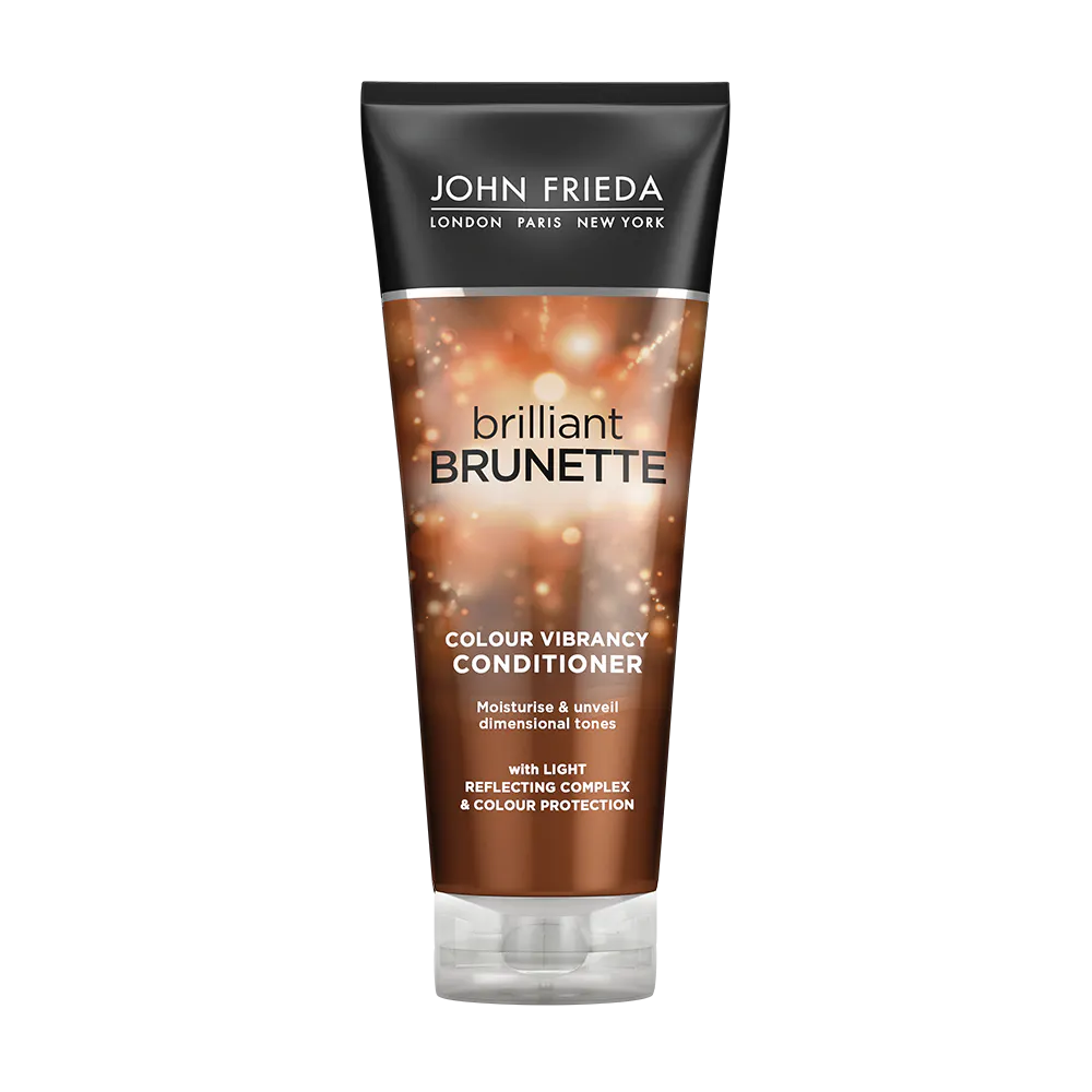 John Frieda Brilliant Brunette Colour Protecting Moisturising Conditioner 250 ml