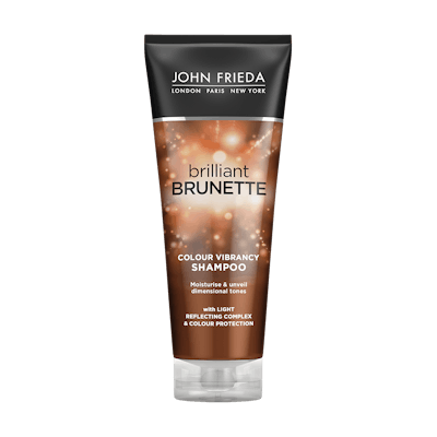 John Frieda Brilliant Brunette Colour Protecting Moisturising Shampoo 250 ml