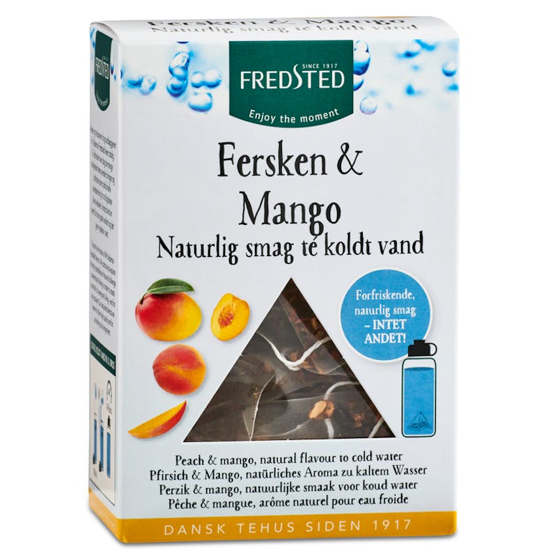 Fredsted Peach &amp; Mango For Cold Water 10 x 3 g
