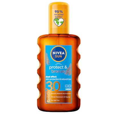 NIVEA Sun Protect & Bronze Oil Spray SPF30 200 ml