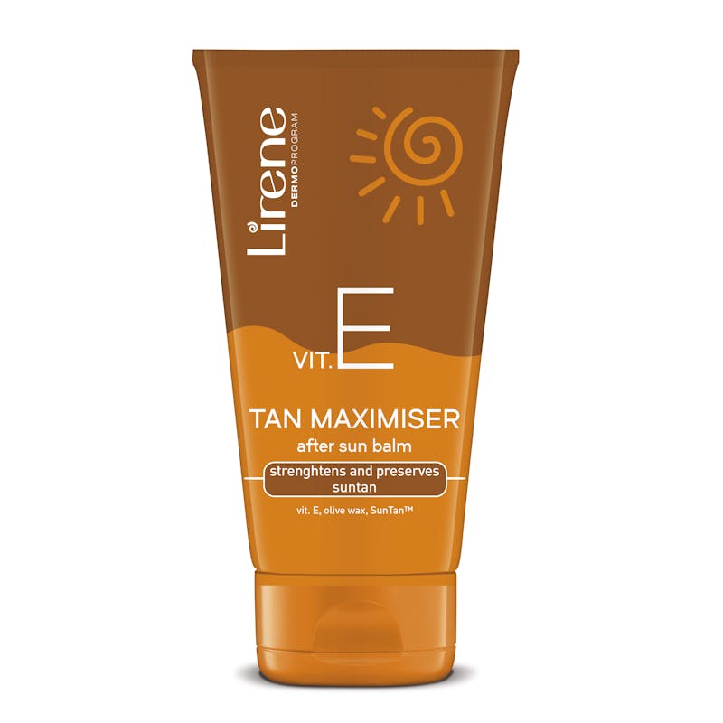 Lirene Vitamin Tan Building Balm Before And After Sunbathing With Vitamin E 150 ml