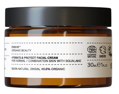 Evolve Organic Beauty Hydrate &amp; Protect Facial Cream 30 ml