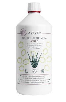 Avivir Aloe Vera Drink Apple 1000 ml