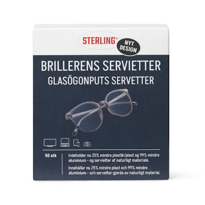 Sterling Brillerens Servietter 50 stk