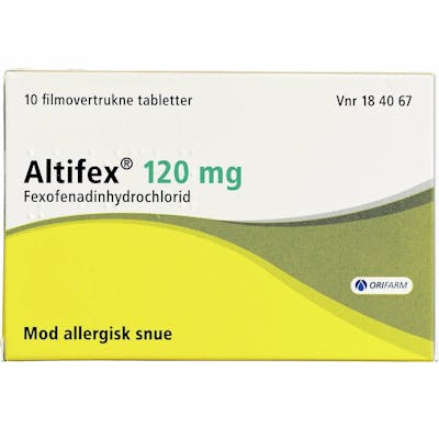 Altifex Tabletter 120 mg 10 stk