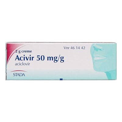 Acivir Creme 50 mg/g 2 g