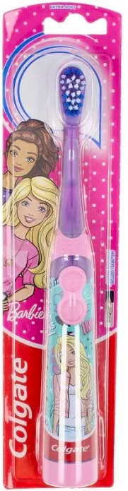 Colgate Battery Barbie Toothbrush Extra Soft 1 pcs