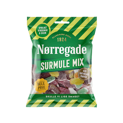 Nørregade Surmulemix 160 g