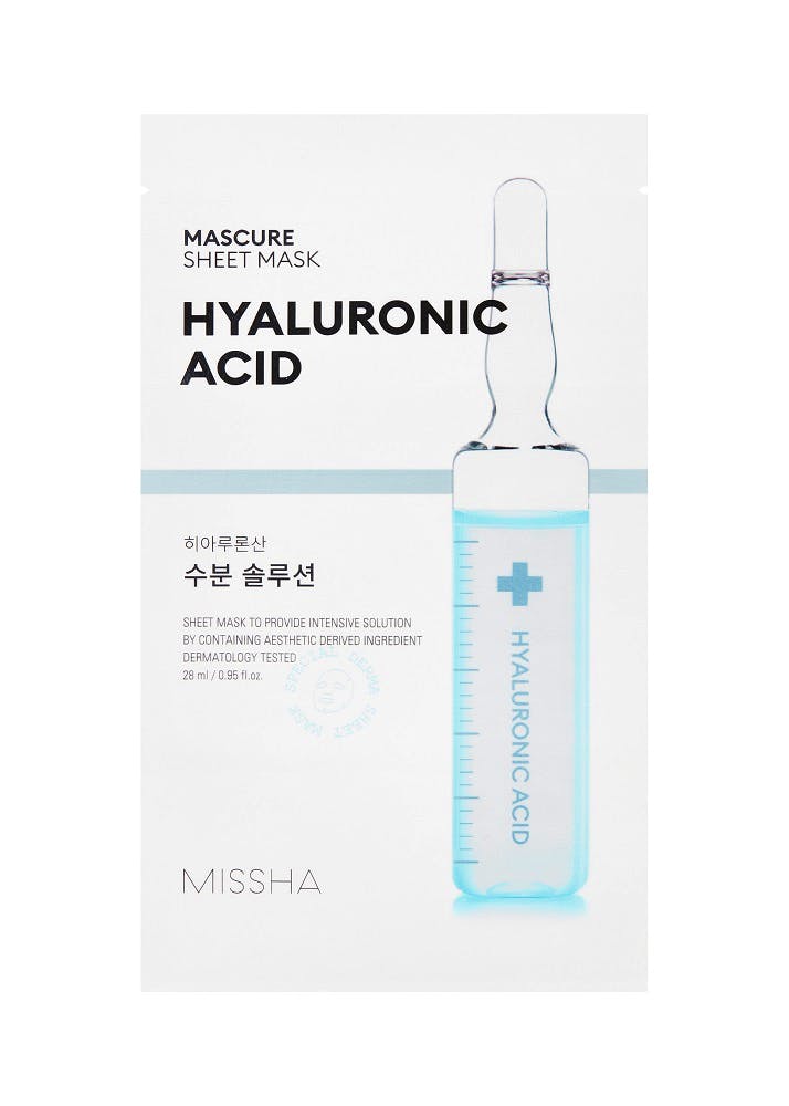 Missha Mascure Hydra Solution Sheet Mask Hyaluronic Acid 28 ml