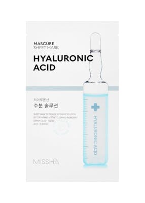 Missha Mascure Hydra Solution Sheet Mask Hyaluronic Acid 28 ml