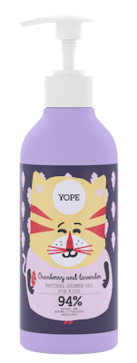 YOPE Shower Gel For Kids Cranberry &amp; Lavender 400 ml