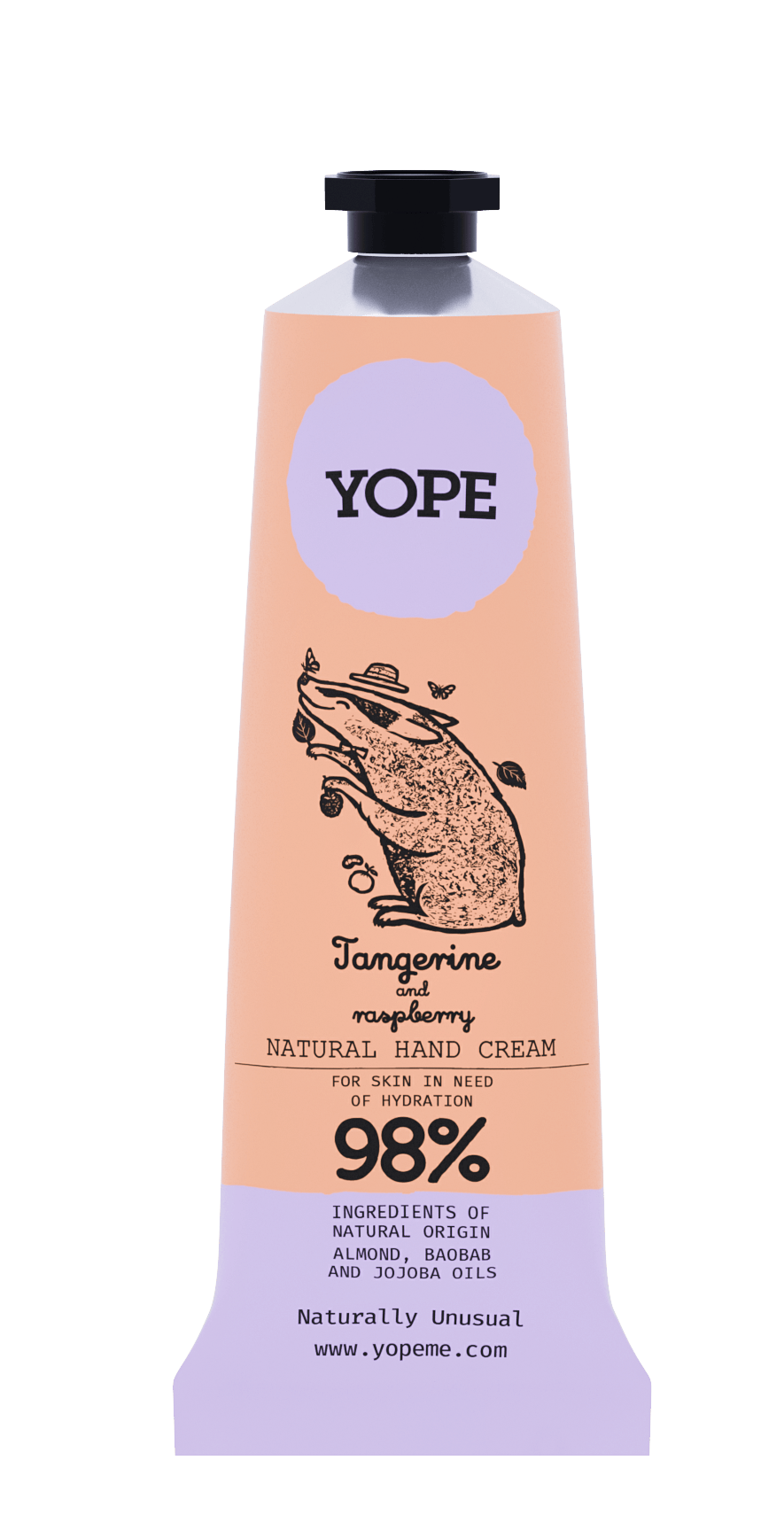 YOPE Hand Cream Tangerine And Raspberry 50 ml