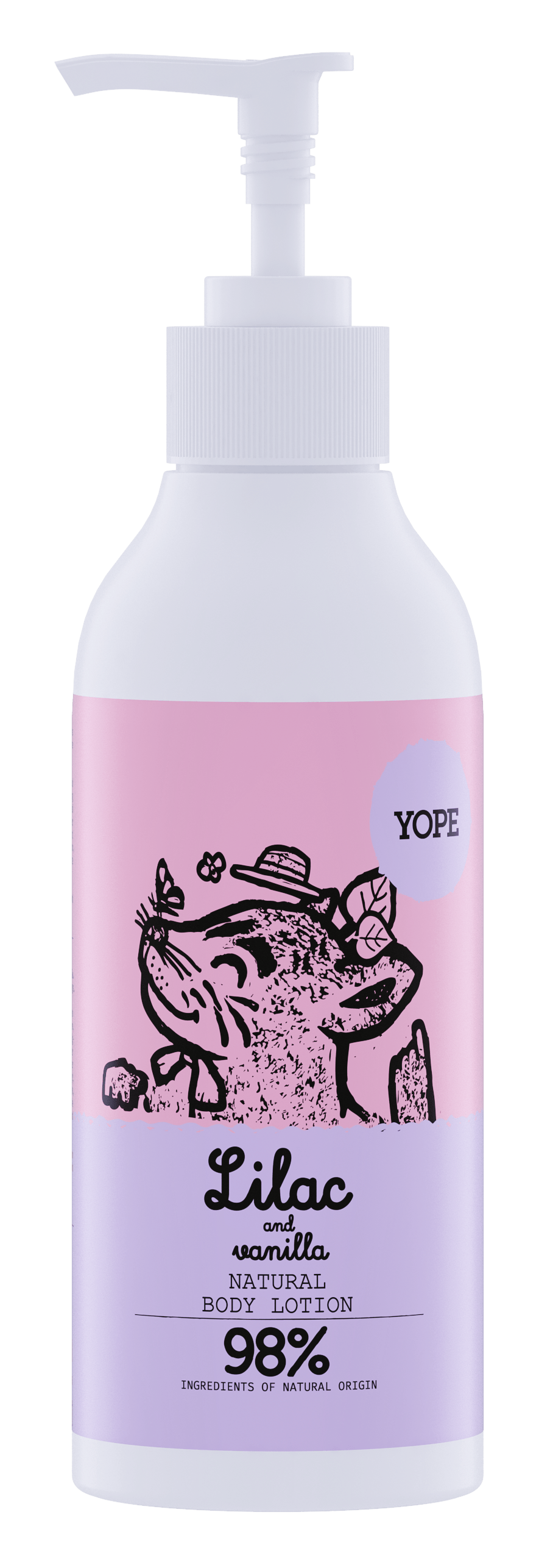 YOPE Body Lotion Lilac and Vanilla 300 ml