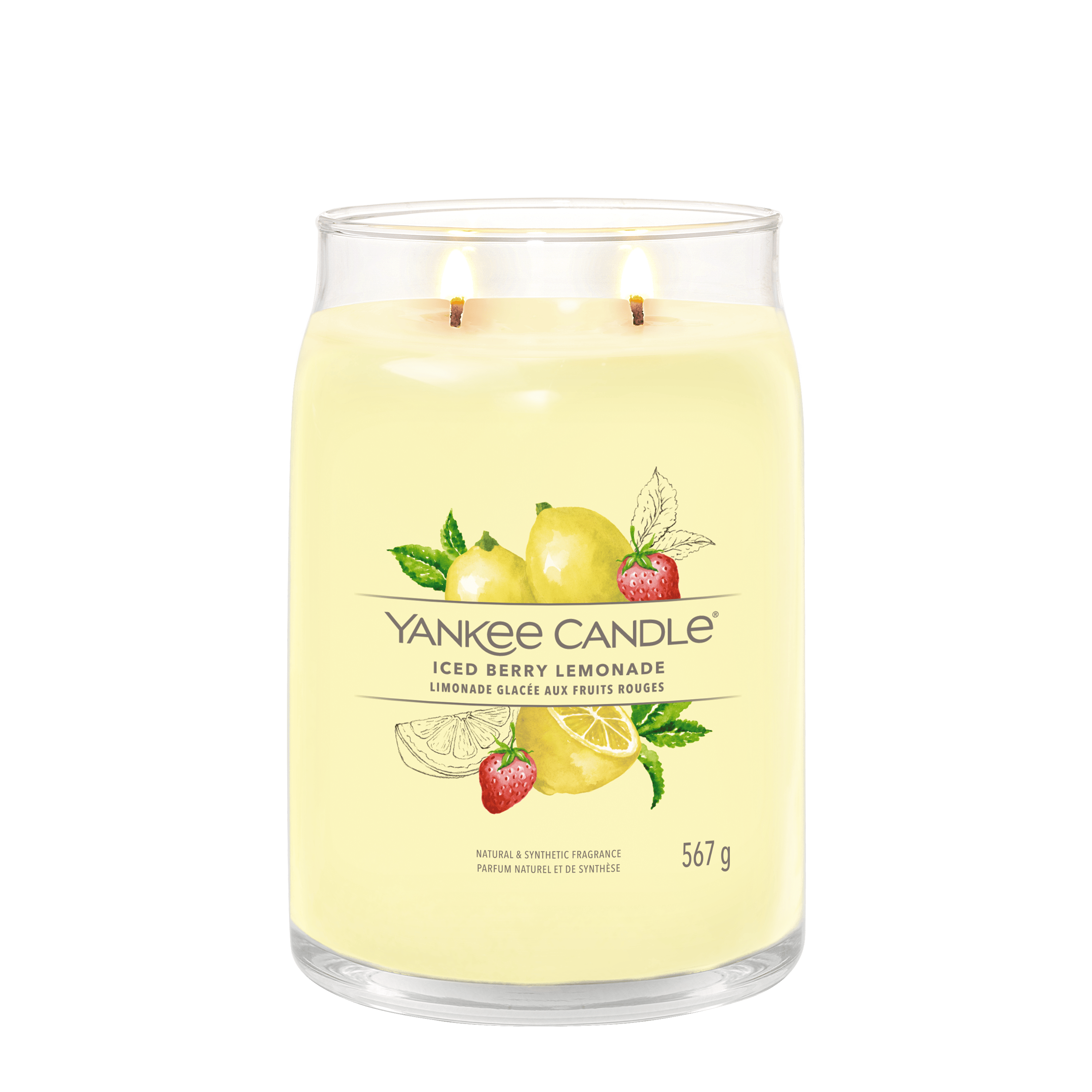 Yankee Candle Signature Large Candle Iced Berry Lemonade 567 g