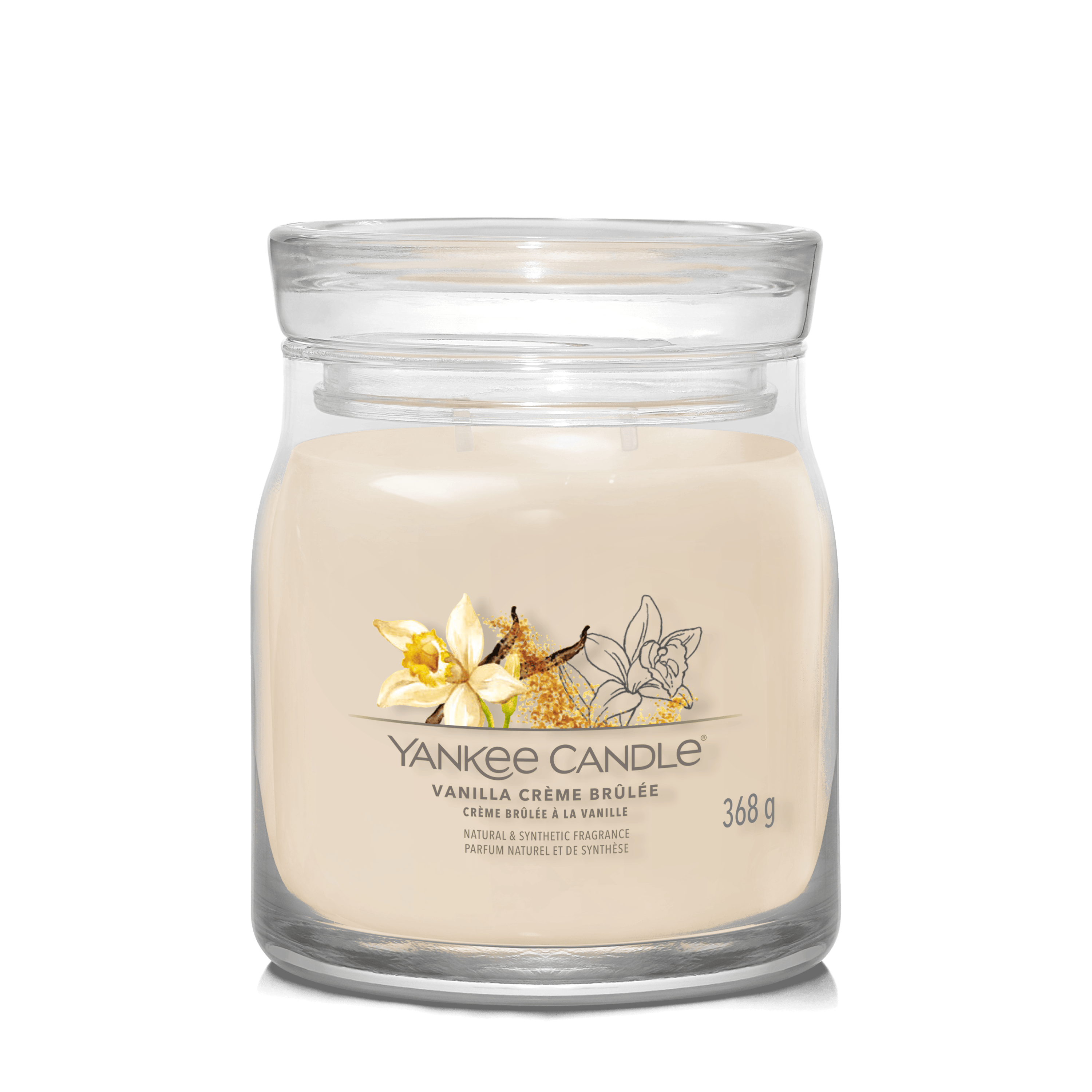 Yankee Candle Signature Medium Candle Vanilla Créme Brûlée 368 g