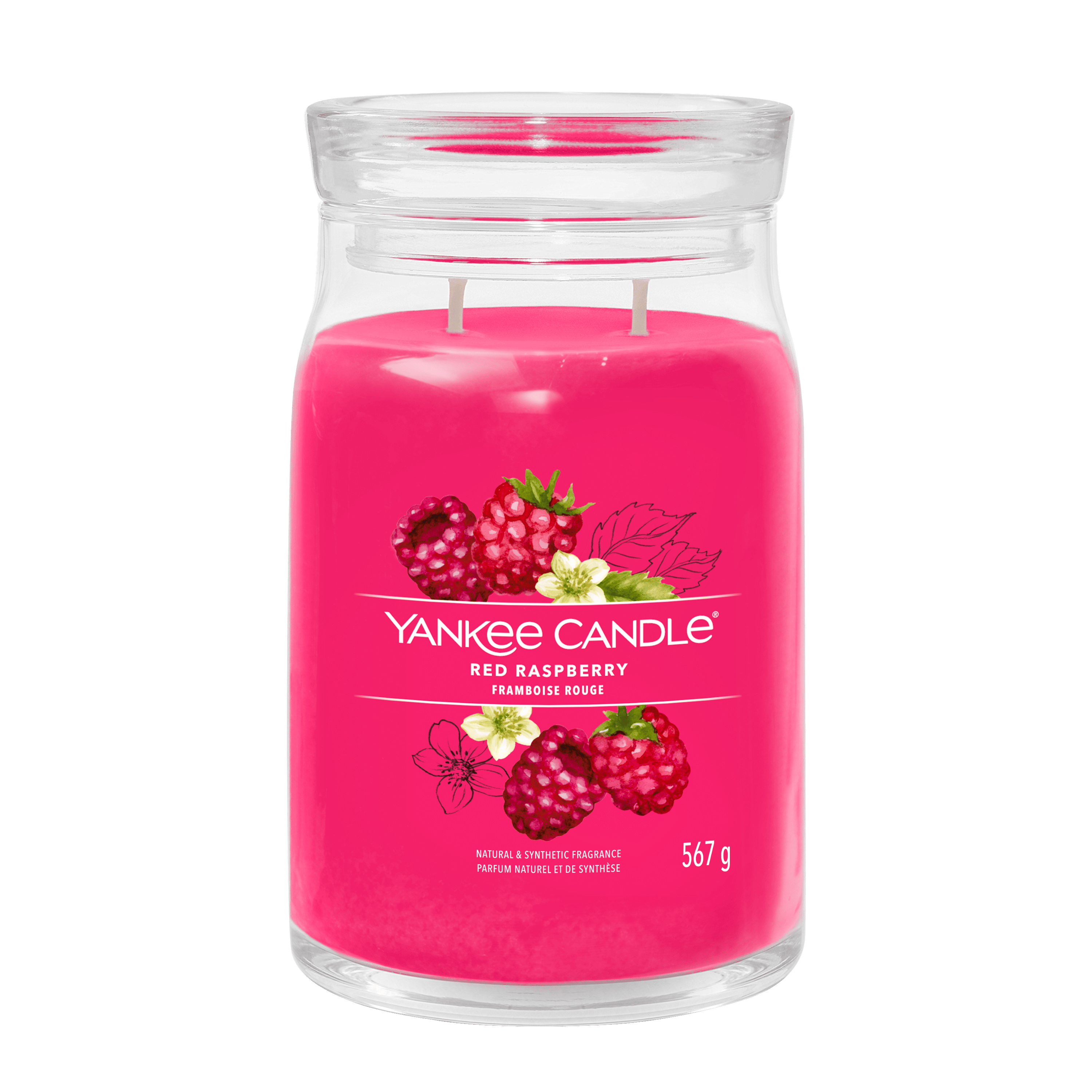 Yankee Candle Signature Large Candle Red Raspberry 567 g