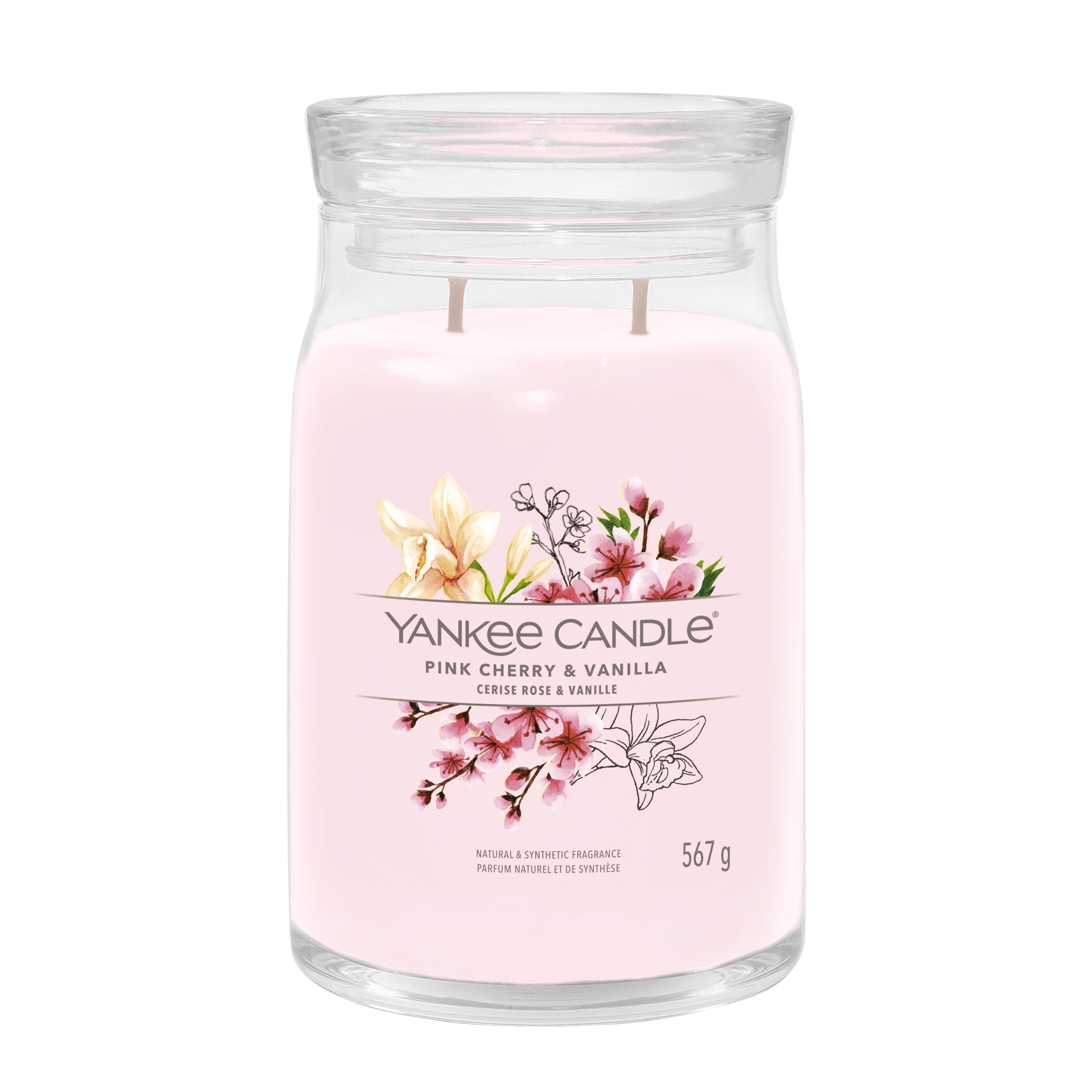 Yankee Candle Signature Large Candle Pink Cherry & Vanilla 567 g