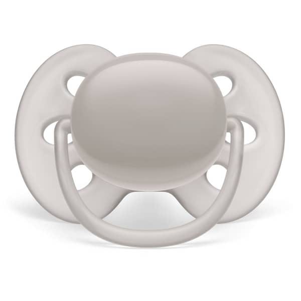 Philips Avent SCF092/51 Soother Ultra Soft 6-18M Grey 1 pcs