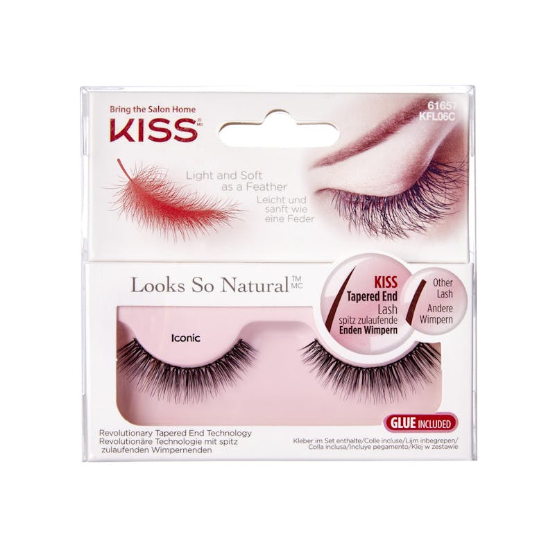 KISS Look So Natural Iconic False Eyelashes 1 pair