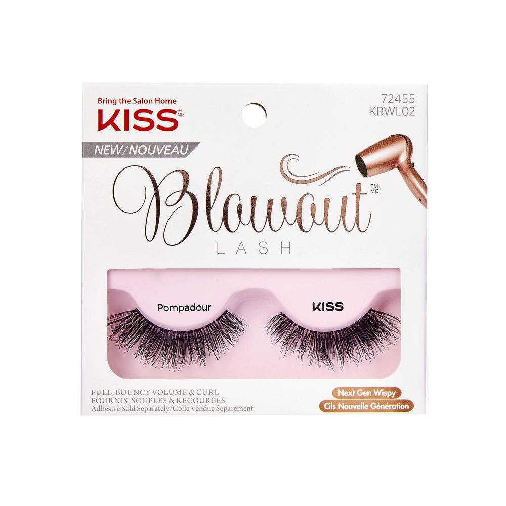 KISS Blow Out Lash Pompadour 1 par