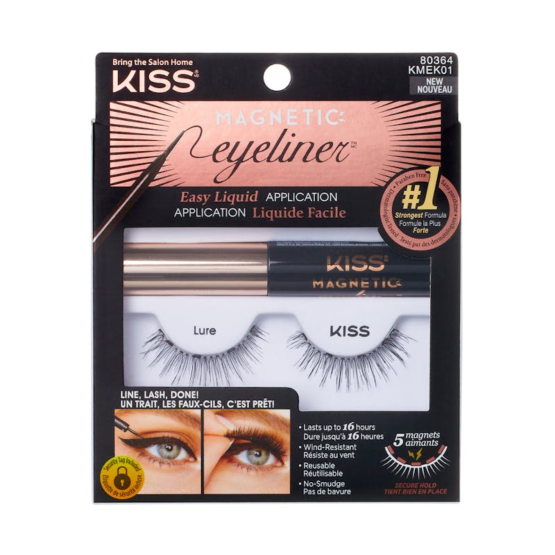 KISS Magnetic Eyeliner Kit KMEK01C 1 par