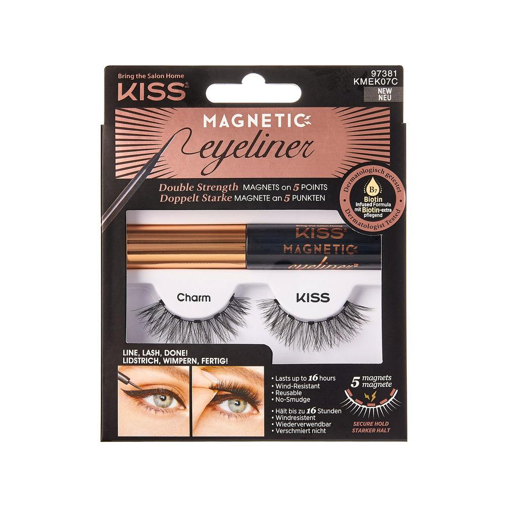 KISS Magnetic Eyeliner Kit KMEK07C 1 par