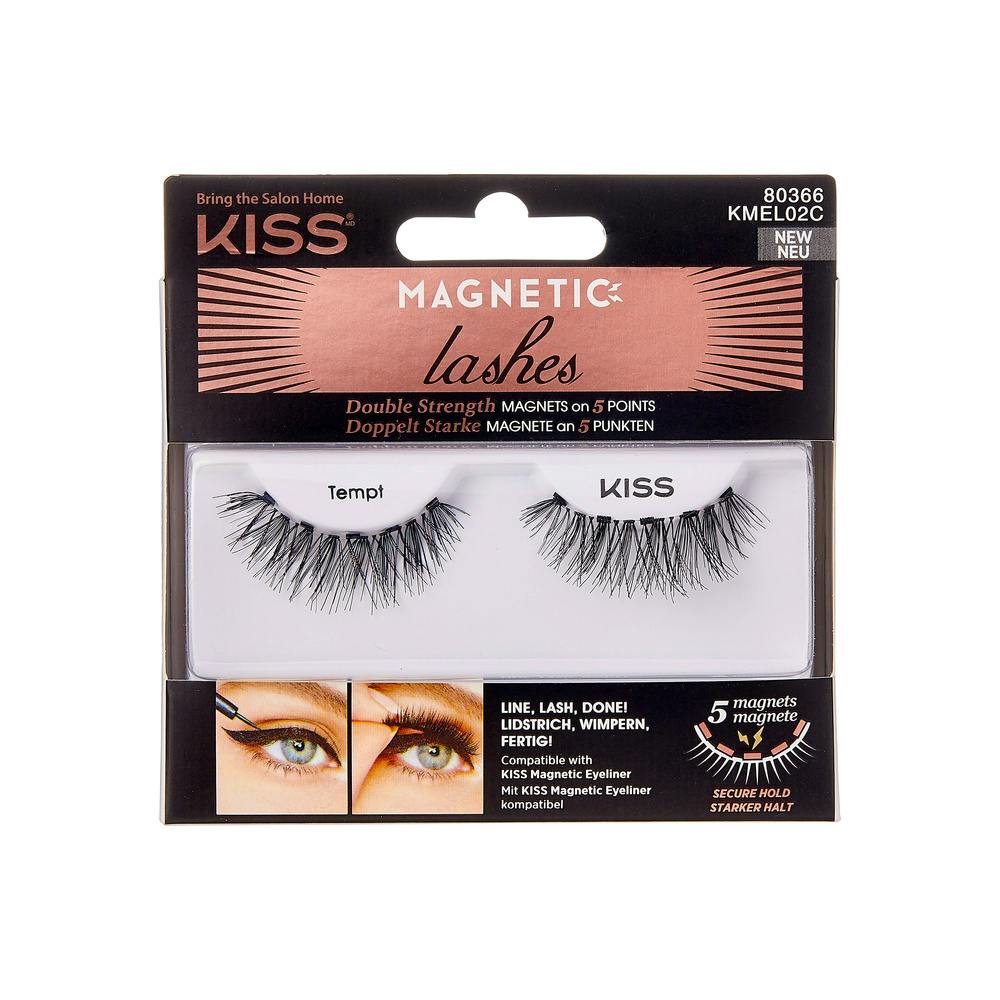 KISS Magnetic Eyeliner Lashes KMEL02C 1 par