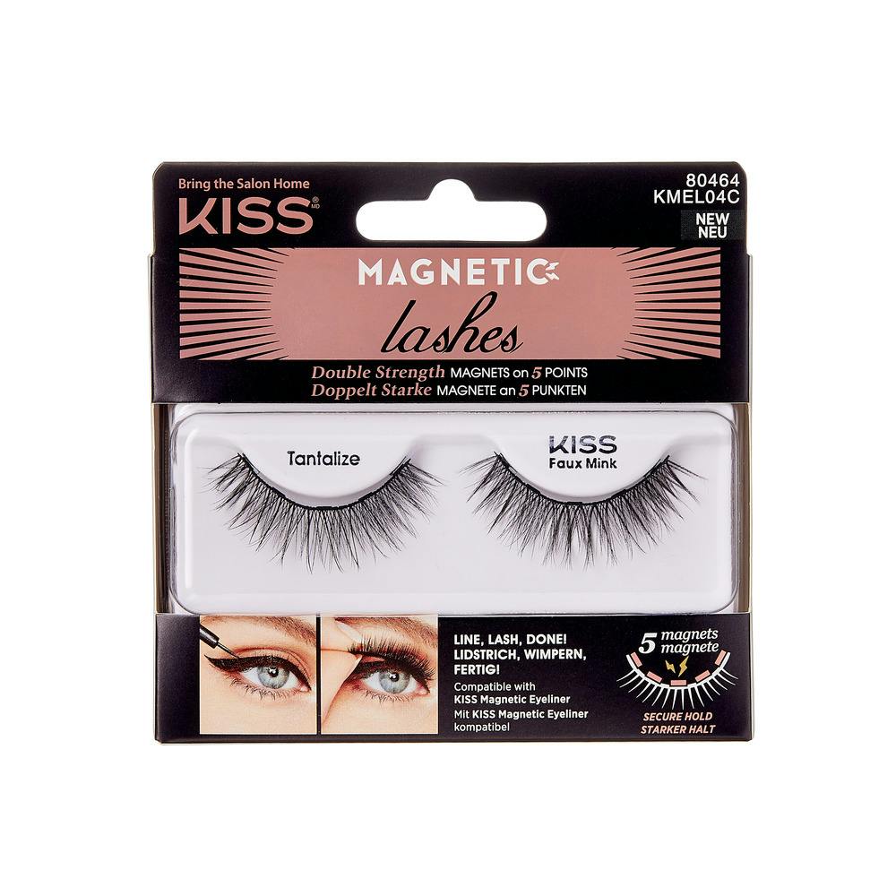 Magnetic Eyeliner Lashes Kmel04c 1 Par Fra Kiss