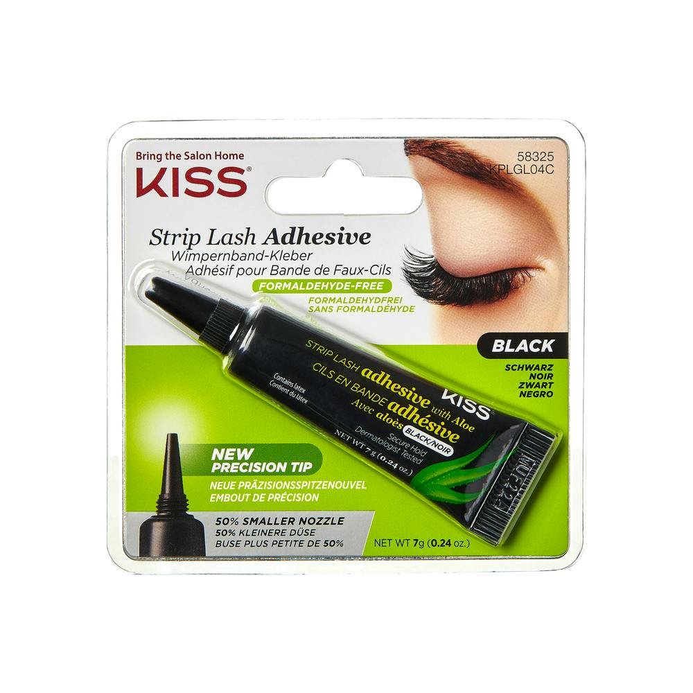 Black on sale eyelash glue