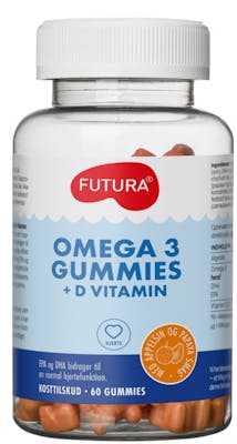 Futura Omega-3 Gummies 60 kpl