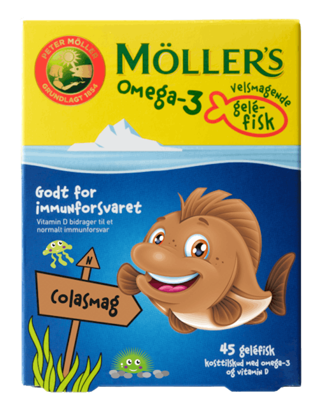 Möllers Omega-3 Fisk Cola 45 pcs - £11.25