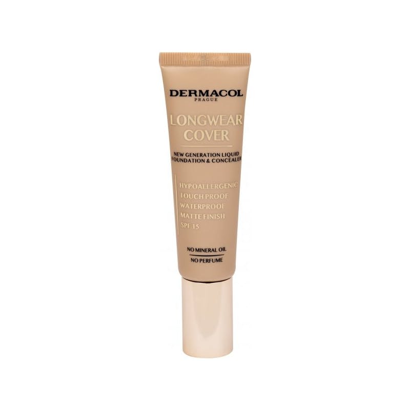 Dermacol Longwear Cover New Generation Foundation and Concealer Beige 30 ml