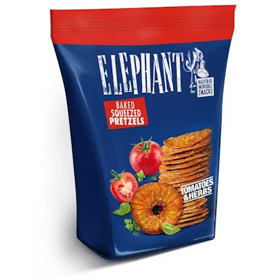 Nordthy Elephant Pretzels Tomatoes And Herbs 160 g