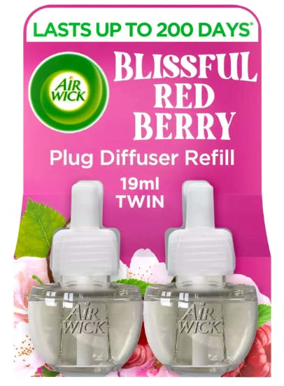 Air Wick Plug In Refill Blissful Red Berry 2 x 19 ml £5.45