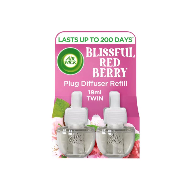 Air Wick Plug In Refill Blissful Red Berry 2 x 19 ml