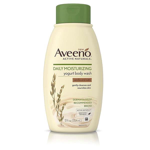 Aveeno Daily Moisturising Yogurt Body Wash, Vanilla & Oat 300 ml £6.75