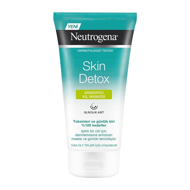 Neutrogena Skin Detox 2-in-1 Clay Wash Mask 150 ml