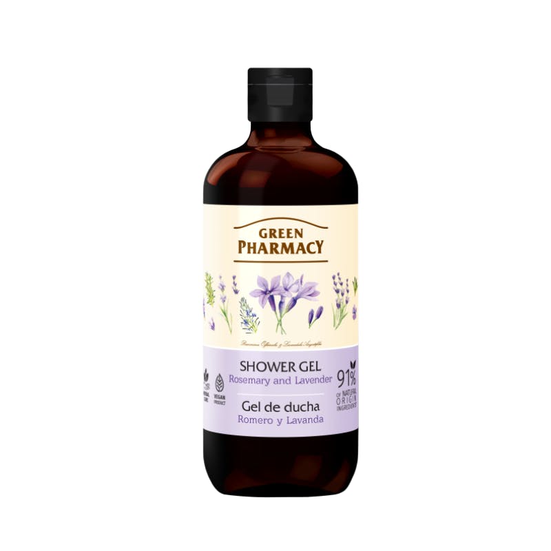 Green Pharmacy Shower Gel Rosemary And Lavender 500 ml