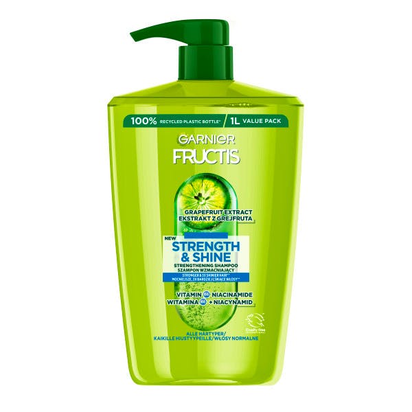 Garnier Fructis Strength & Shine Shampoo 1000 ml