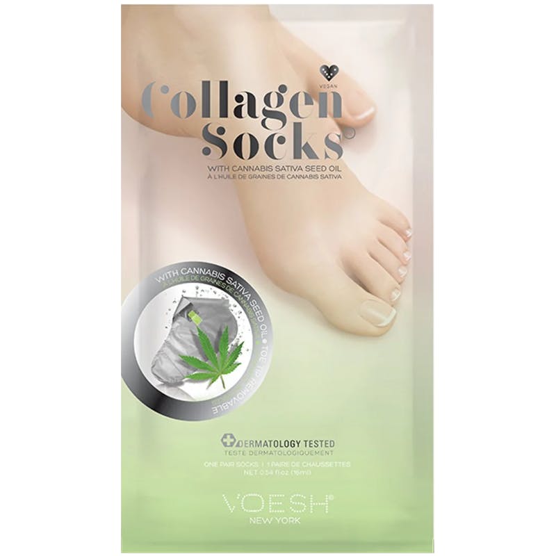 VOESH New York Collagen Socks Hemp Seed Oil 1 par